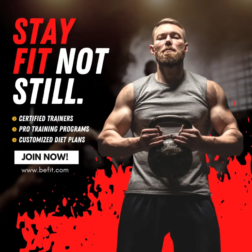 Golden White Pamphlet Flyer Gym Fitness Center Launch Instagram Post copy 2